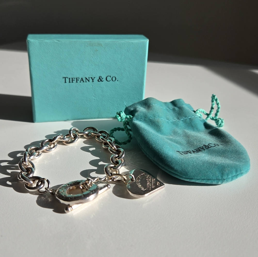 Tiffany 925 Bracelet Pouch & Box